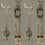 Panoramatapete Pilasters Mindthegap Taupe/Green/Beige WP20190