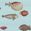 Carta da parati Acquario Cole and Son Seafoam 97/10030