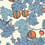 Frutto Proibito Wallpaper Cole and Son Bleu/Orangé 114/1003