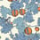 Tapete Frutto Proibito Cole and Son Bleu/Orangé 114/1003
