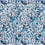 Rousseau Fabric Clarke and Clarke Blue F1113/01
