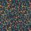 Terrazzo Fabric Nobilis Orange/Turquoise 10739.63
