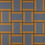 Dialogue Wallpaper Mériguet-Carrère Paris Gris Bleuté/Camel DIA01