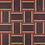 Intrigue Wallpaper Mériguet-Carrère Paris Violet/Ocre Rouge INT03