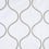 Twice Embroidered Embroidered Fabric Nobilis Blanc/Brun 10311.81