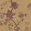 Papier peint Camellia Cole and Son Pourpre/Doré 115/8027