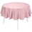 Tischdecke Tivoli Round Le Jacquard Français Rose poudré 22499