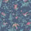 Papier peint Hummingbirds Cole and Son Nuit 100/14068