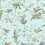 Carta da parati Hummingbirds Cole and Son Turquoise 100/14069