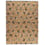 Trianglehex Gold Rug Golran 160x240 cm Trianglehex Gold