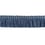 Frange mousse Océanie 30 mm Houlès Bleu 33141-9600