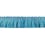 Frange mousse Océanie 30 mm Houlès Turquoise 33141-9610