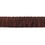 Frange mousse Océanie 30 mm Houlès Brun 33141-9820