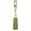 90 cm Océanie Tassel Tieback Houlès Vert anis 35007-9700