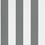 Carta da parati Spalding Stripe Ralph Lauren Grey/White PRL026/12