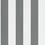 Spalding Stripe Wallpaper Ralph Lauren Grey/White PRL026/12