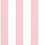 Carta da parati Spalding Stripe Ralph Lauren Pink/White PRL026/16