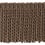 Frange torse Scarlett 12 cm Houlès Taupe 36021-9800