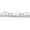 28 mm Scarlett Braid Houlès Ivoire 32156-9010