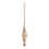 Schlüsselquast Palladio key Tassel Houlès Saumon 35186-9400