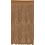 21 cm Palladio bullion Fringe Houlès Brun 33139-9135
