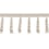75 mm Palladio beaded Fringe Houlès Beige 33136-9010