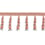 75 mm Palladio beaded Fringe Houlès Saumon 33136-9400