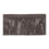 Frange moulinée Palladio 80 mm Houlès Taupe 33107-9800