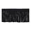 Frange moulinée Palladio 80 mm Houlès Noir 33107-9910