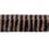 50 mm Palladio moss Fringe Houlès Noir 33001-9910