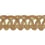 32 mm Palladio Braid Houlès Jaune 32169-9100
