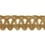 32 mm Palladio Braid Houlès Doré 32169-9135