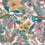 Papier peint Valldemossa Matthew Williamson Parme W7260-01
