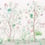 Papier peint panoramique Peonies Coordonné Pure 7900010