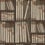Tapete Ex Libris Cole and Son Oat/Charcoal 114/15030