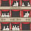 Tapete Teatro Cole and Son Linen/Rouge 114/18037