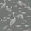 Enchanted River Wallpaper Les Dominotiers Gilver/Charcoal AFDC200-3