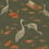 Enchanted River Wallpaper Les Dominotiers Orange/Bronze AFDC200-5