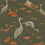 Tapete Enchanted River Les Dominotiers Orange/Bronze AFDC200-5