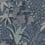 Magic Garden Wallpaper Les Dominotiers Midnigh blue AFDC207-4