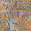 Magic Garden Wallpaper Les Dominotiers Orange AFDC207-2