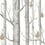 Carta da parati Woods and Pears Cole and Son Blanc cassé 95/5027