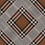 Checkered Patchwork Panel Mindthegap Mid Brown WP20390