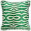 Riverside Cushion Mindthegap Green/White LC40010