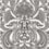 Papel pintado Malabar Cole and Son Noir/Blanc 66/1004