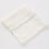 Serviette Rythmo BLANC Charvet Editions Noir RYTHMO BLANC NOIR 45X45