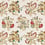Stoff Newill Stickerei Morris and Co Antique/Carmine DM5F236824