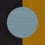 Colour Shapes Panel Texturae Bleu TXWF17608