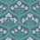 Floral Kingdom Wallpaper Cole and Son Lilac/Teal 116/3011