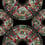 Papier peint panoramique Scènes Japonaises Maison Images d'Epinal Noir 236976-104x280cm